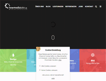 Tablet Screenshot of newmedialabs.de